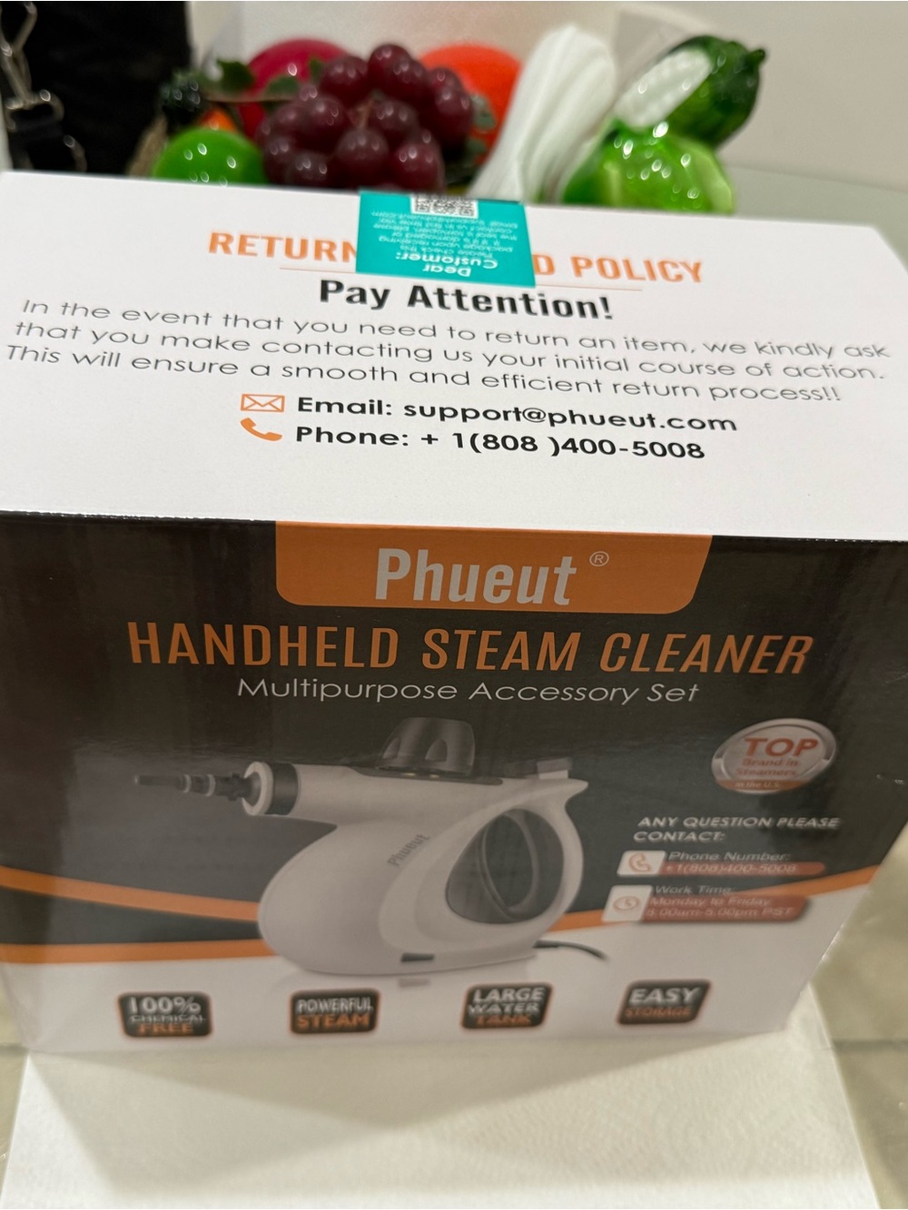 Handheld Steam Cleaner Box - Picture 2 of 3